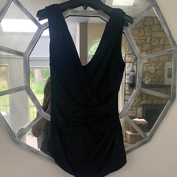 Lands' End Other - Lands' End Black one piece bathing suit with skirt attached